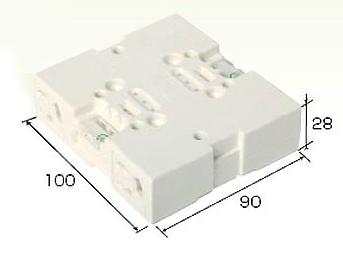 株式会社寺田電機製作所 Xyz80004w ブロックコンセント 4分岐 電線 ケーブル 電設資材などお買得価格の通信販売サイト 通販の電材ネット